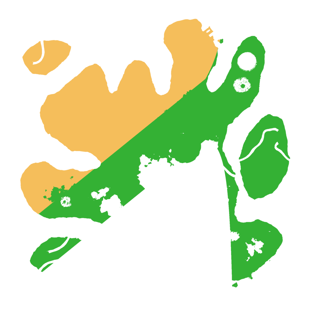 Biome Rust Map: Procedural Map, Size: 3000, Seed: 729124