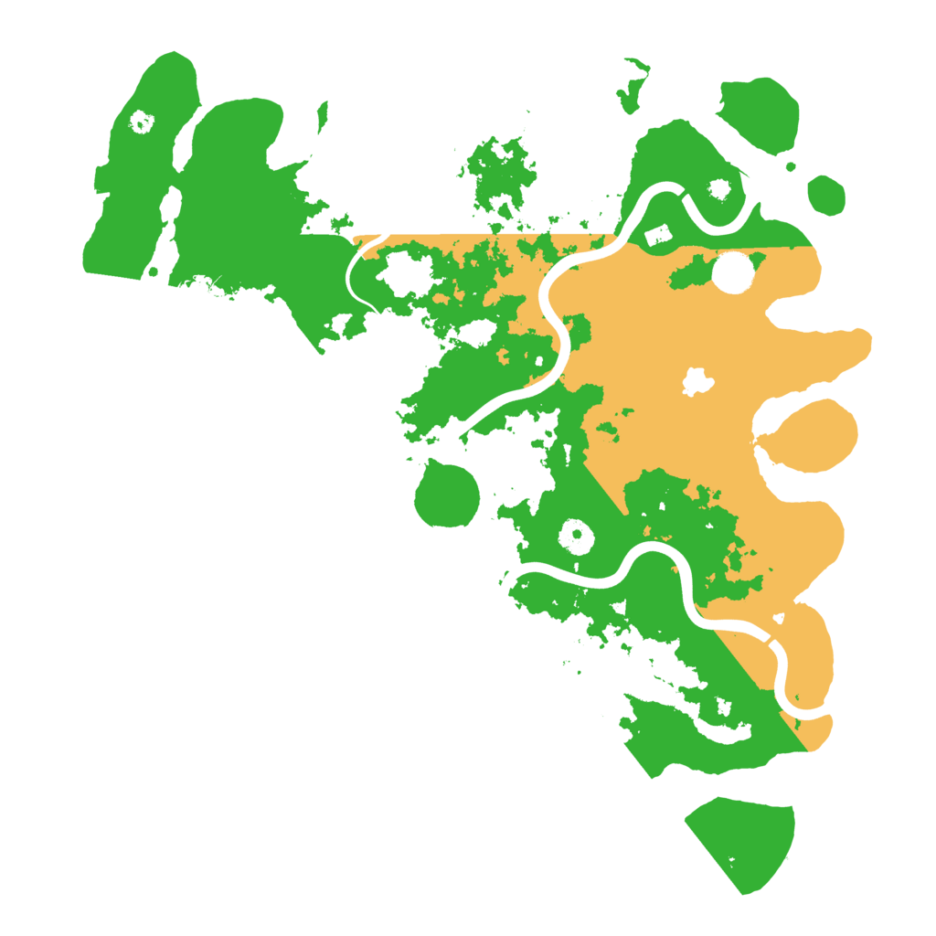 Biome Rust Map: Procedural Map, Size: 4000, Seed: 282623