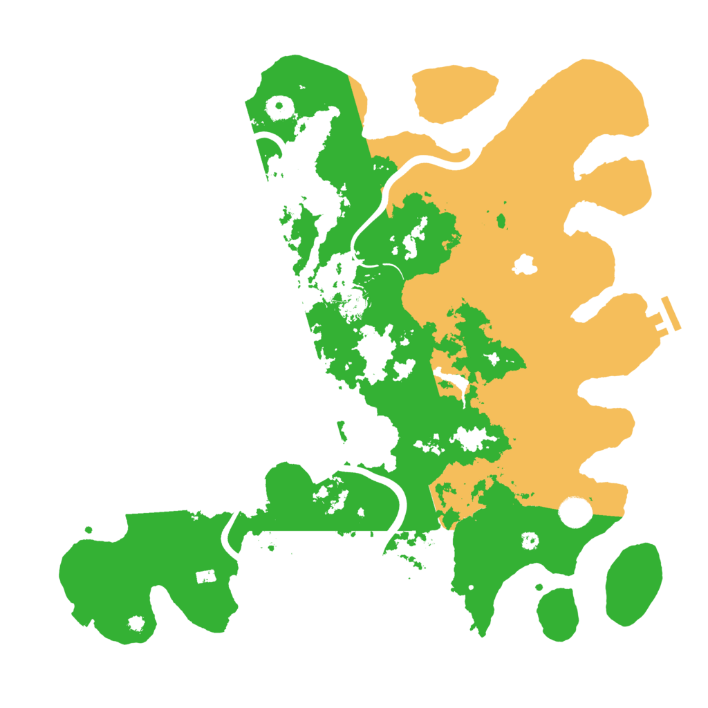 Biome Rust Map: Procedural Map, Size: 4000, Seed: 792800