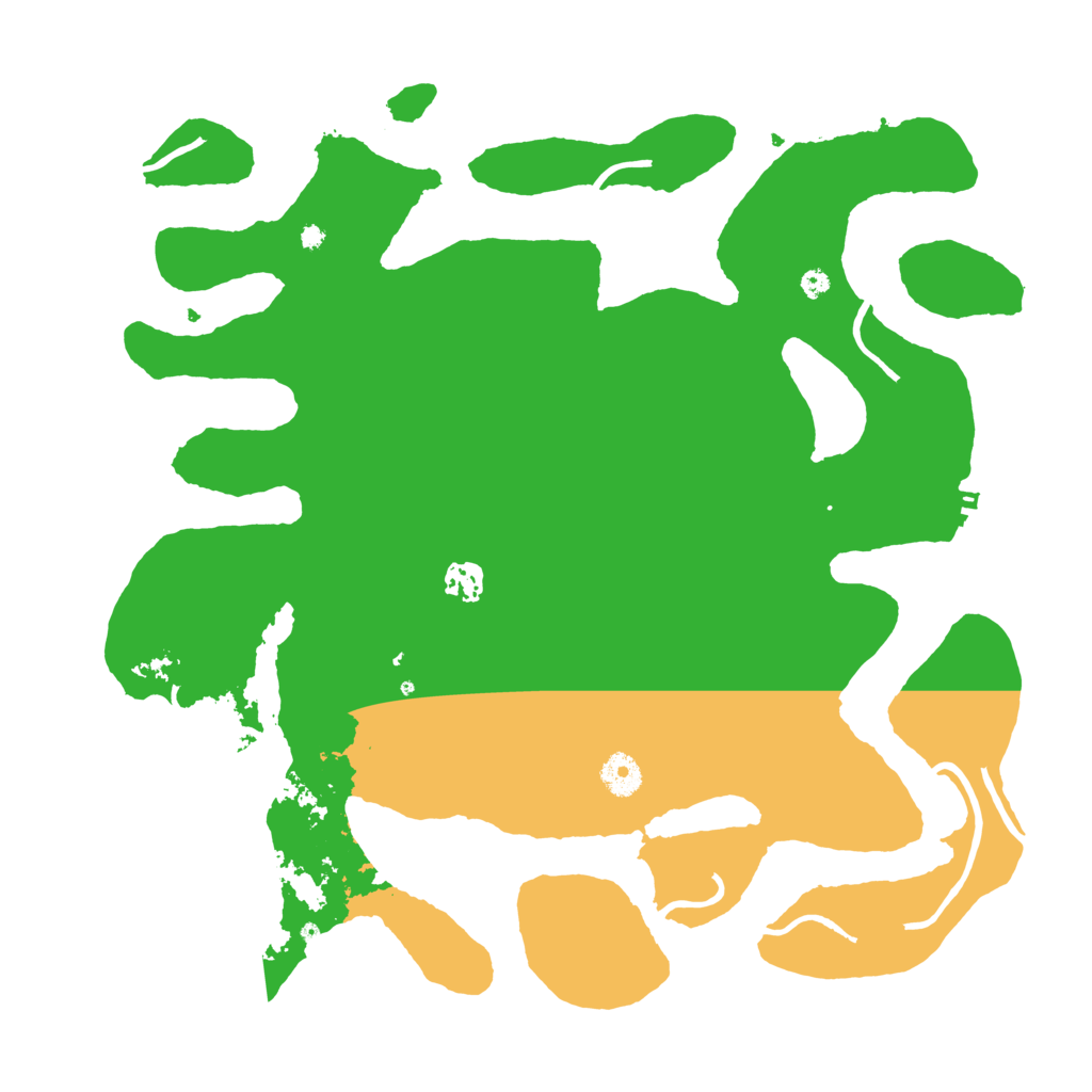 Biome Rust Map: Procedural Map, Size: 4000, Seed: 898491