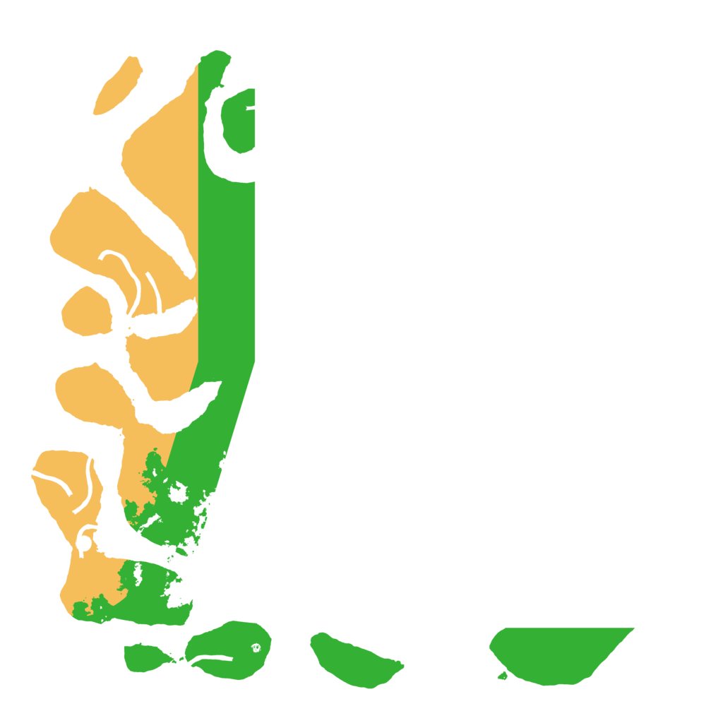 Biome Rust Map: Procedural Map, Size: 4000, Seed: 210260