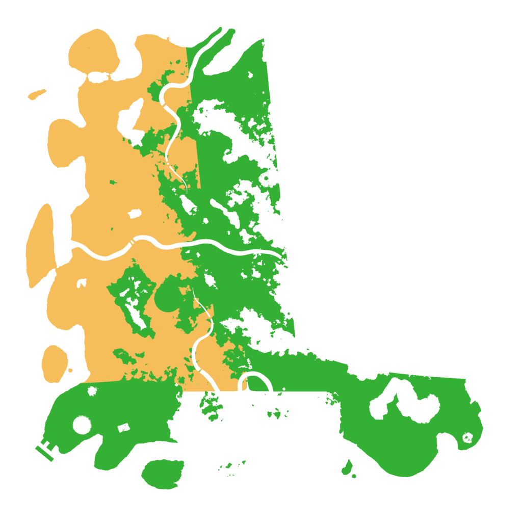 Biome Rust Map: Procedural Map, Size: 5000, Seed: 1728083455