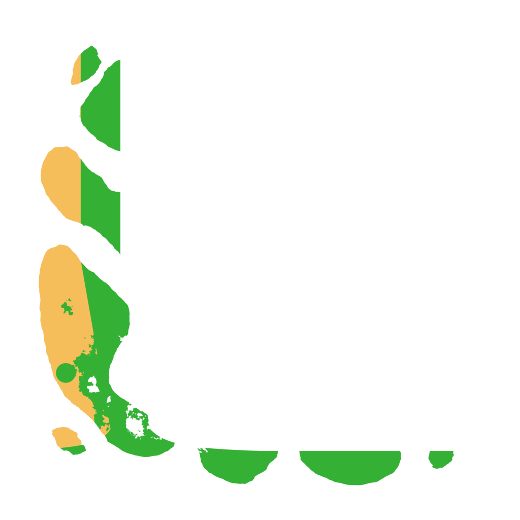 Biome Rust Map: Barren, Size: 3500, Seed: 77002247