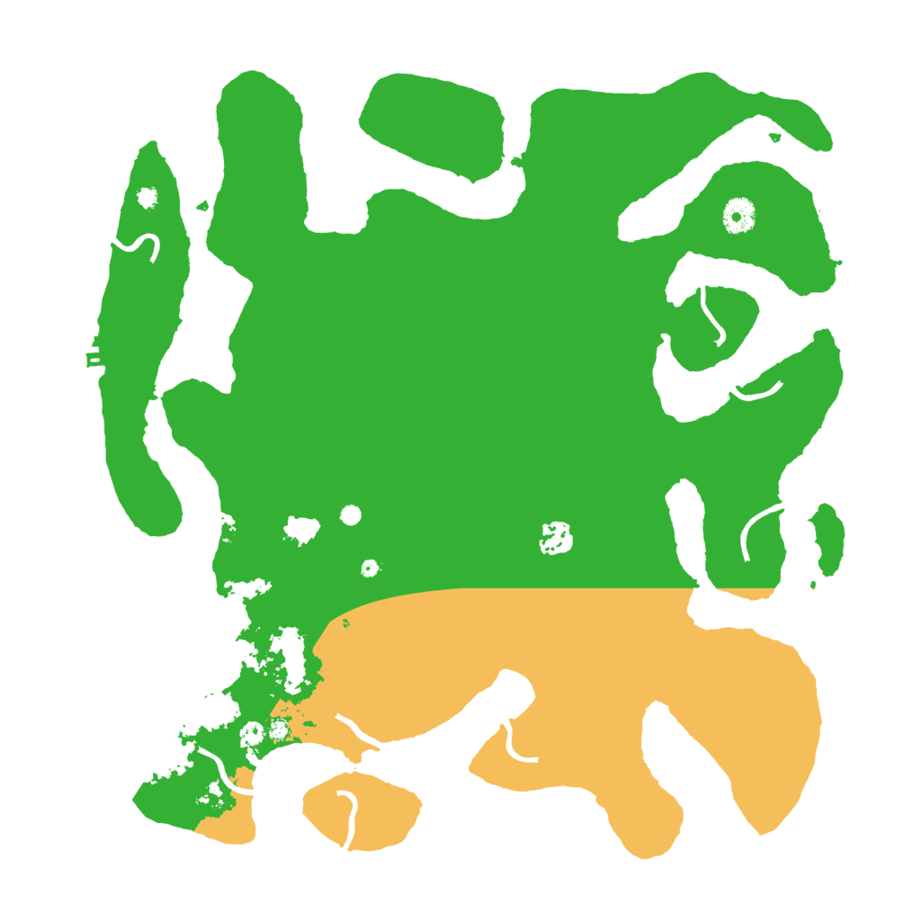 Biome Rust Map: Procedural Map, Size: 4000, Seed: 345126