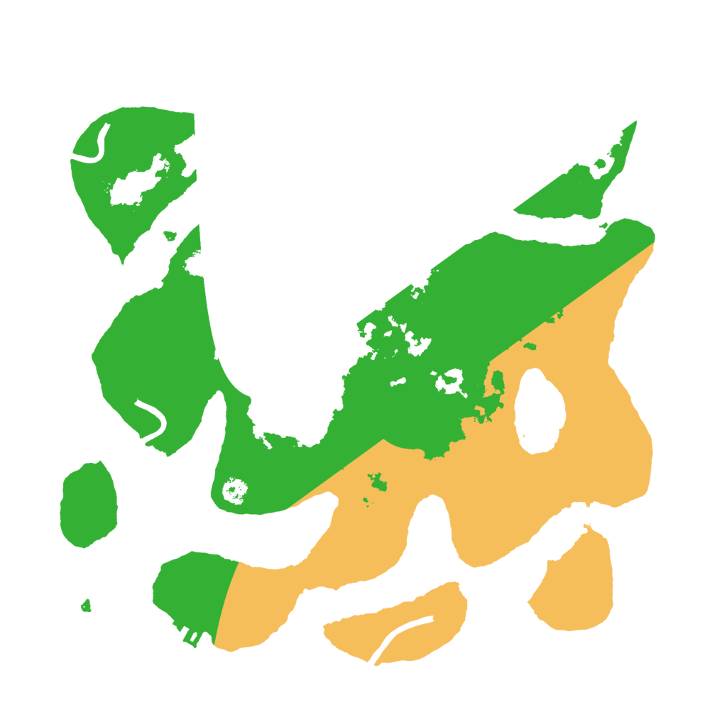 Biome Rust Map: Procedural Map, Size: 3000, Seed: 4213423