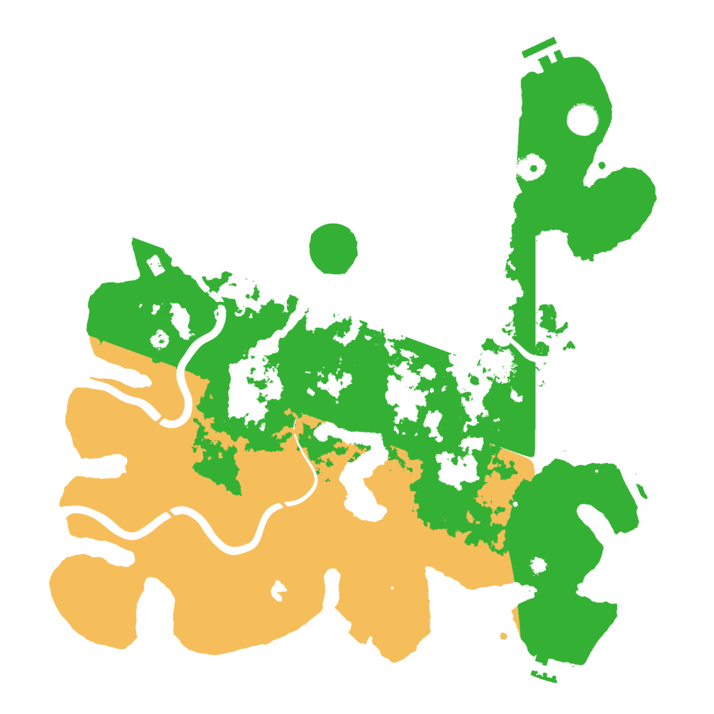 Biome Rust Map: Procedural Map, Size: 4000, Seed: 4587243