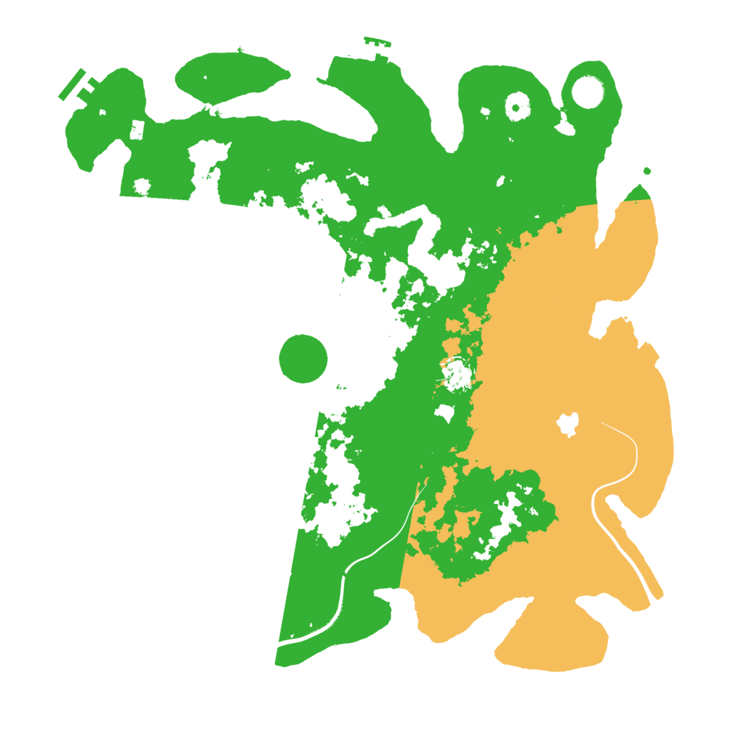 Biome Rust Map: Procedural Map, Size: 4000, Seed: 289083