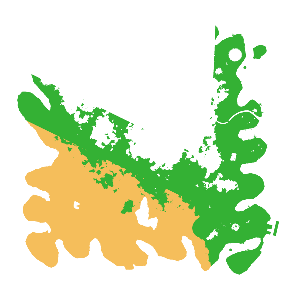 Biome Rust Map: Procedural Map, Size: 4000, Seed: 587090