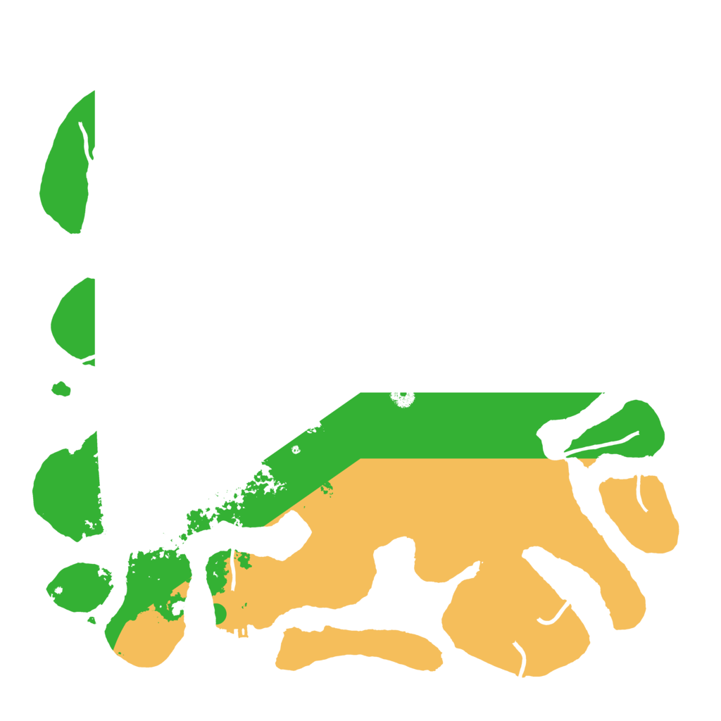 Biome Rust Map: Procedural Map, Size: 4500, Seed: 20609