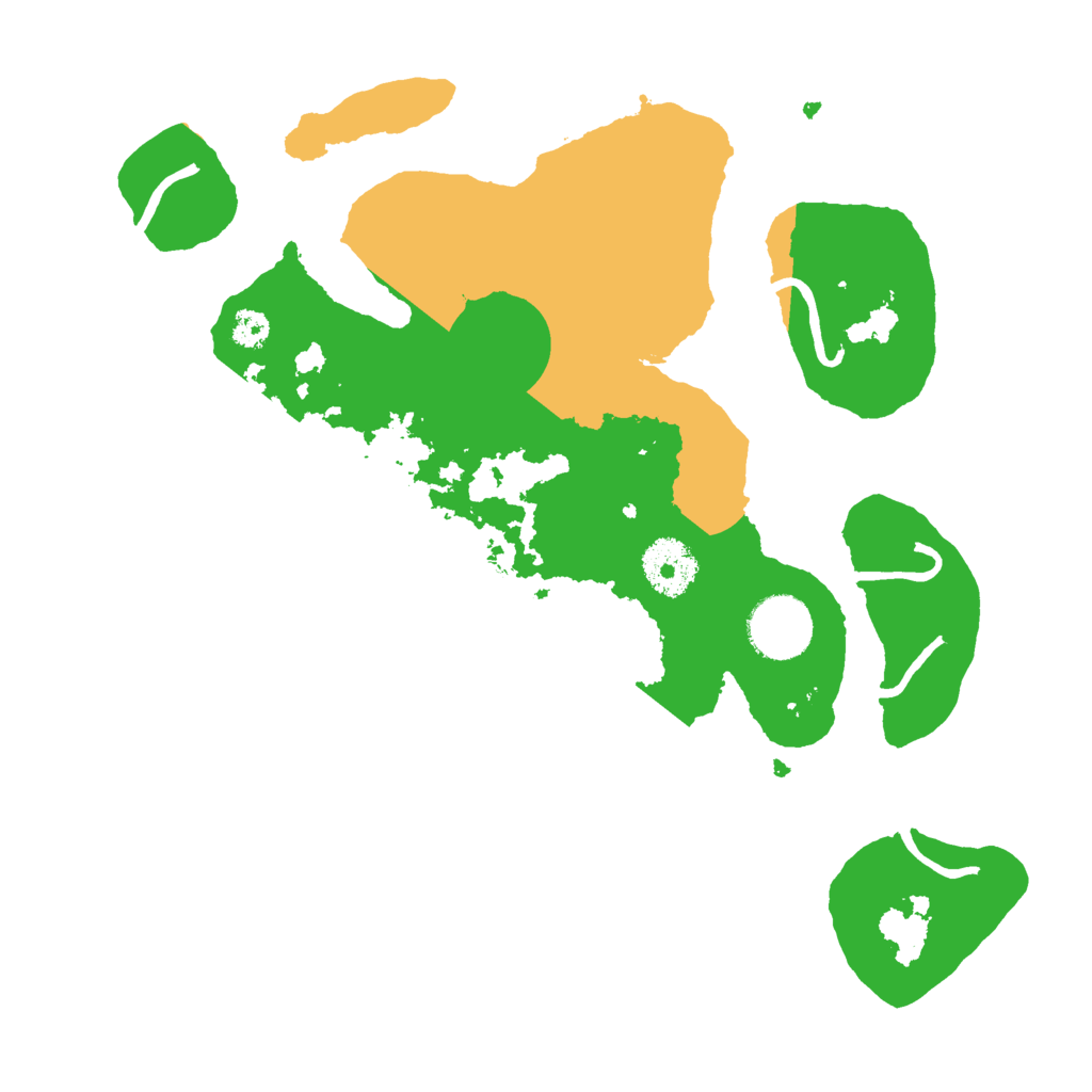 Biome Rust Map: Procedural Map, Size: 3000, Seed: 9703870