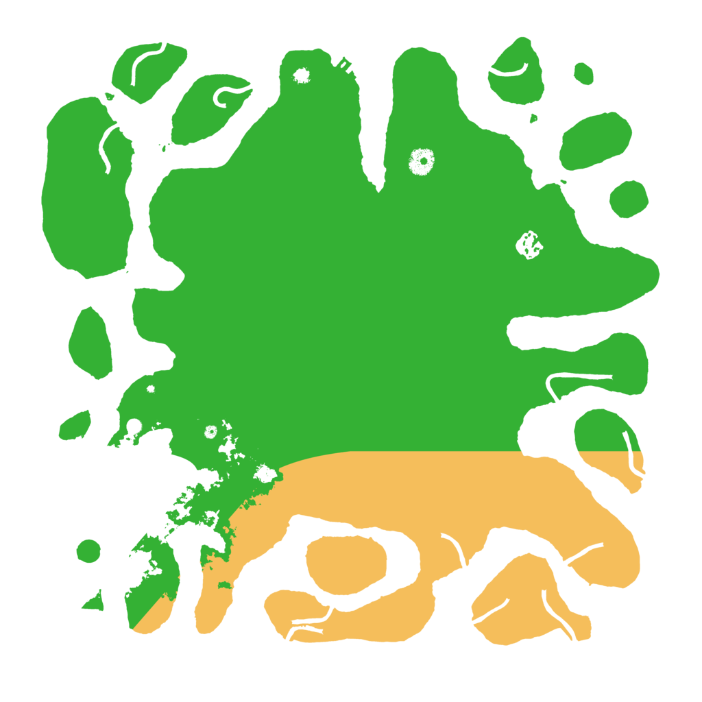 Biome Rust Map: Procedural Map, Size: 4000, Seed: 2489