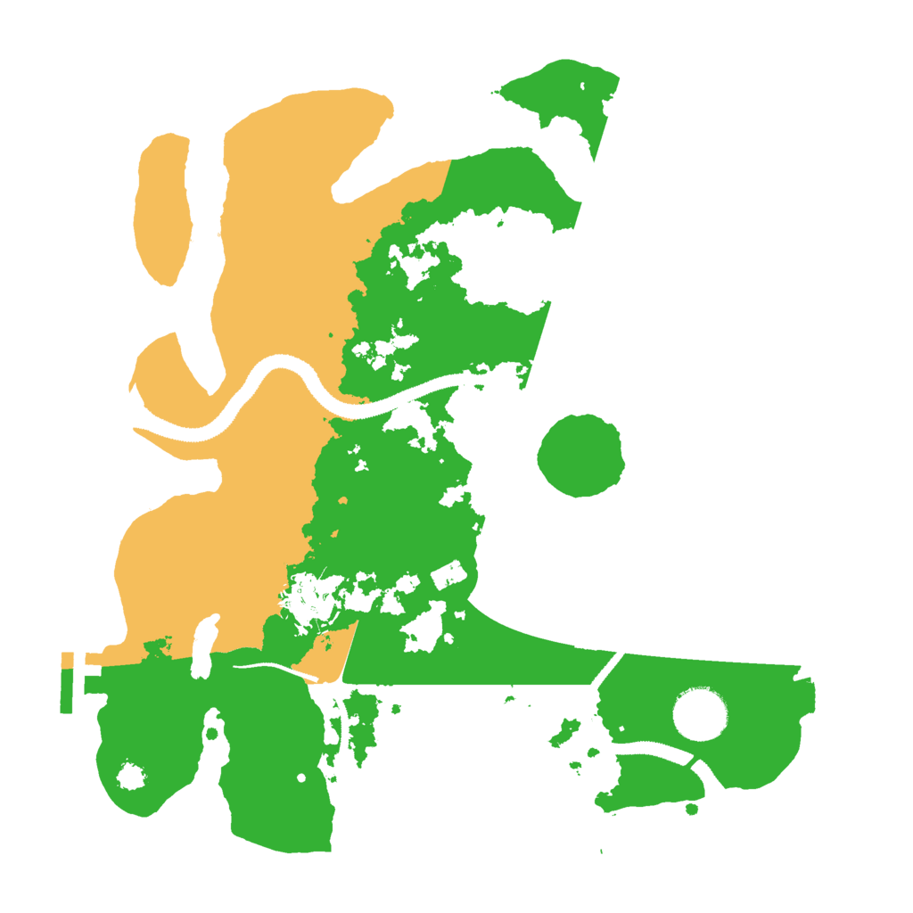 Biome Rust Map: Procedural Map, Size: 3000, Seed: 572718