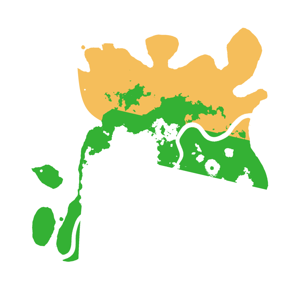 Biome Rust Map: Procedural Map, Size: 3000, Seed: 106805903