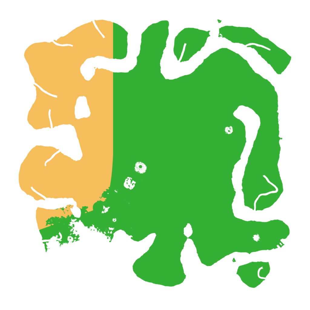 Biome Rust Map: Procedural Map, Size: 4000, Seed: 663618