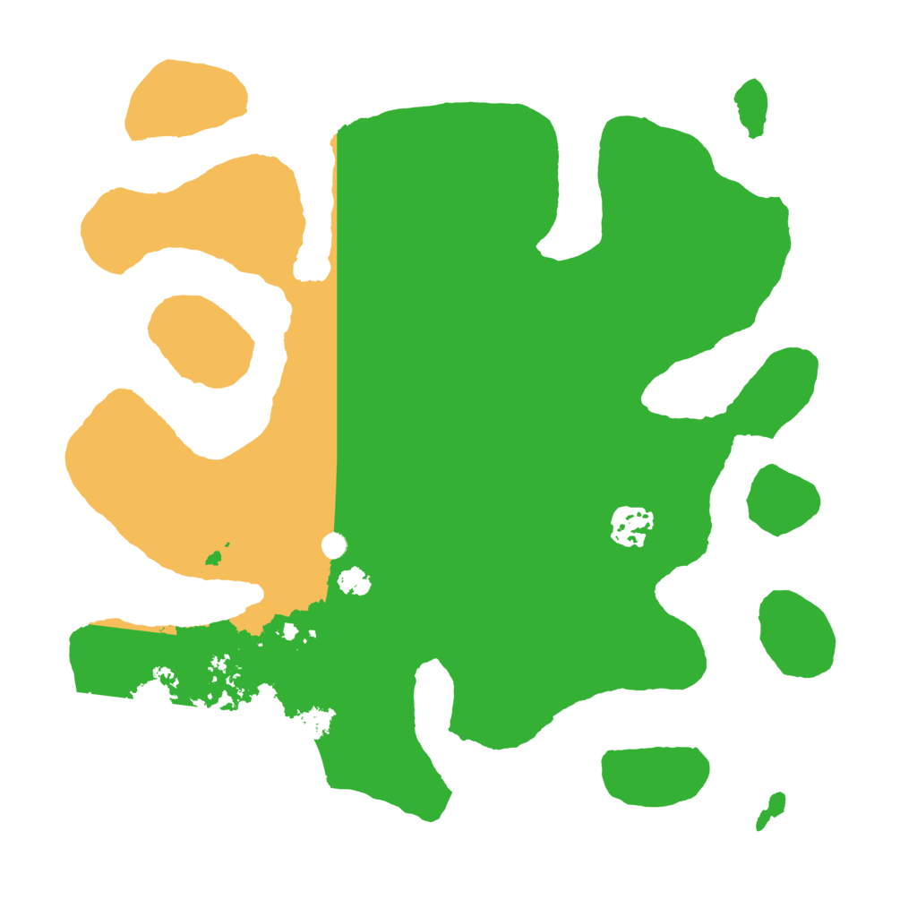 Biome Rust Map: Barren, Size: 3200, Seed: 677