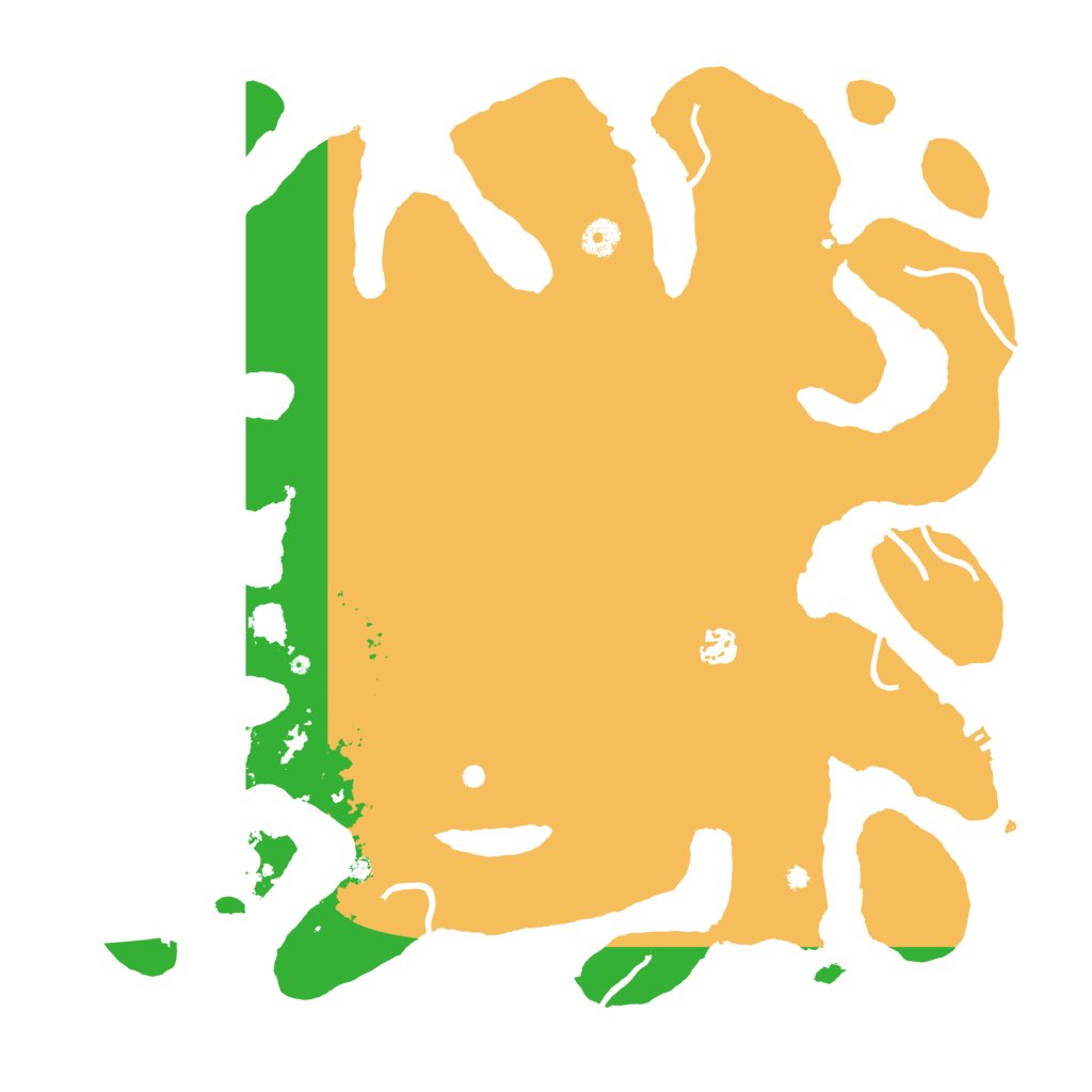 Biome Rust Map: Procedural Map, Size: 4300, Seed: 884324584