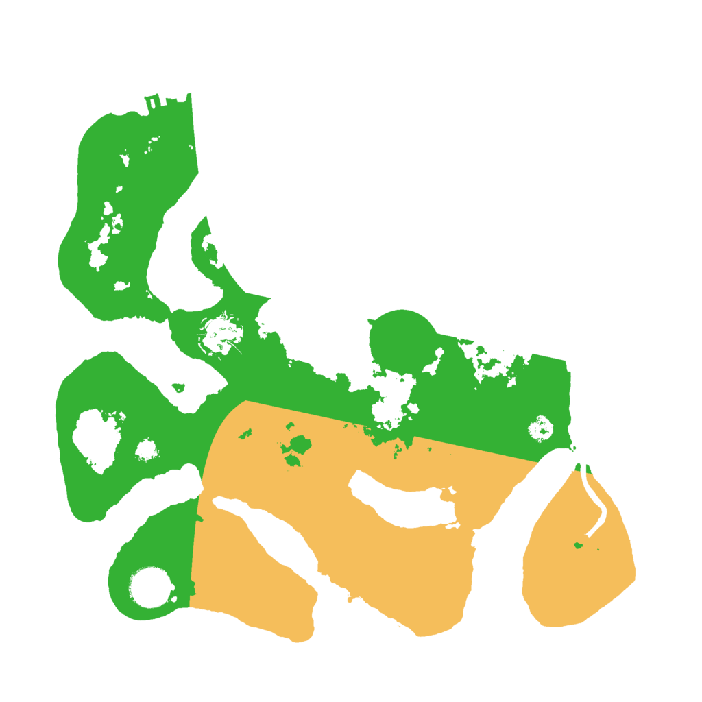 Biome Rust Map: Procedural Map, Size: 3000, Seed: 1888696038