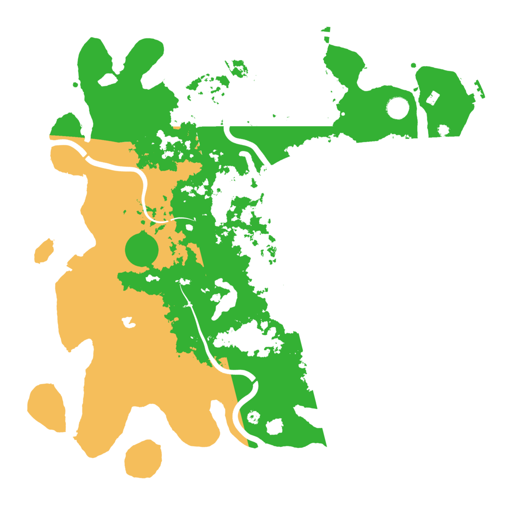 Biome Rust Map: Procedural Map, Size: 4000, Seed: 854118