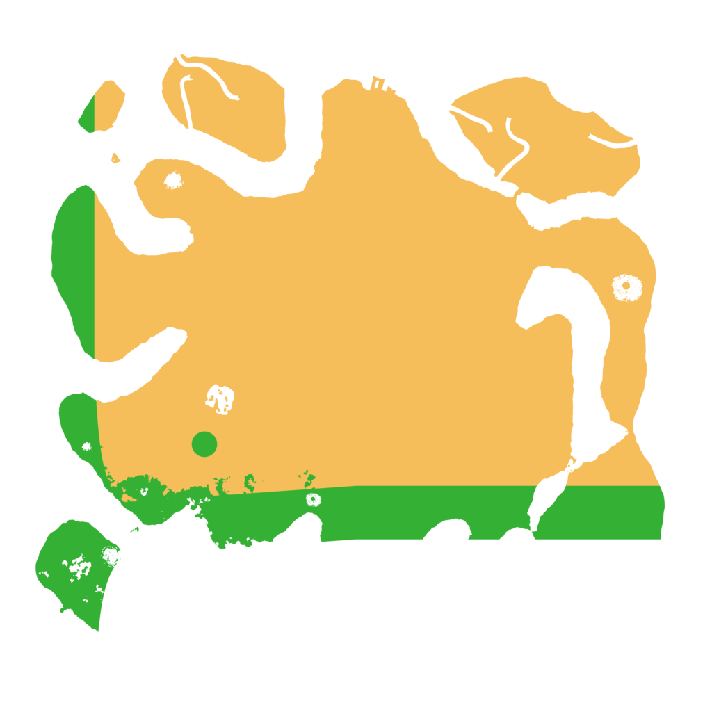 Biome Rust Map: Procedural Map, Size: 3700, Seed: 17326424