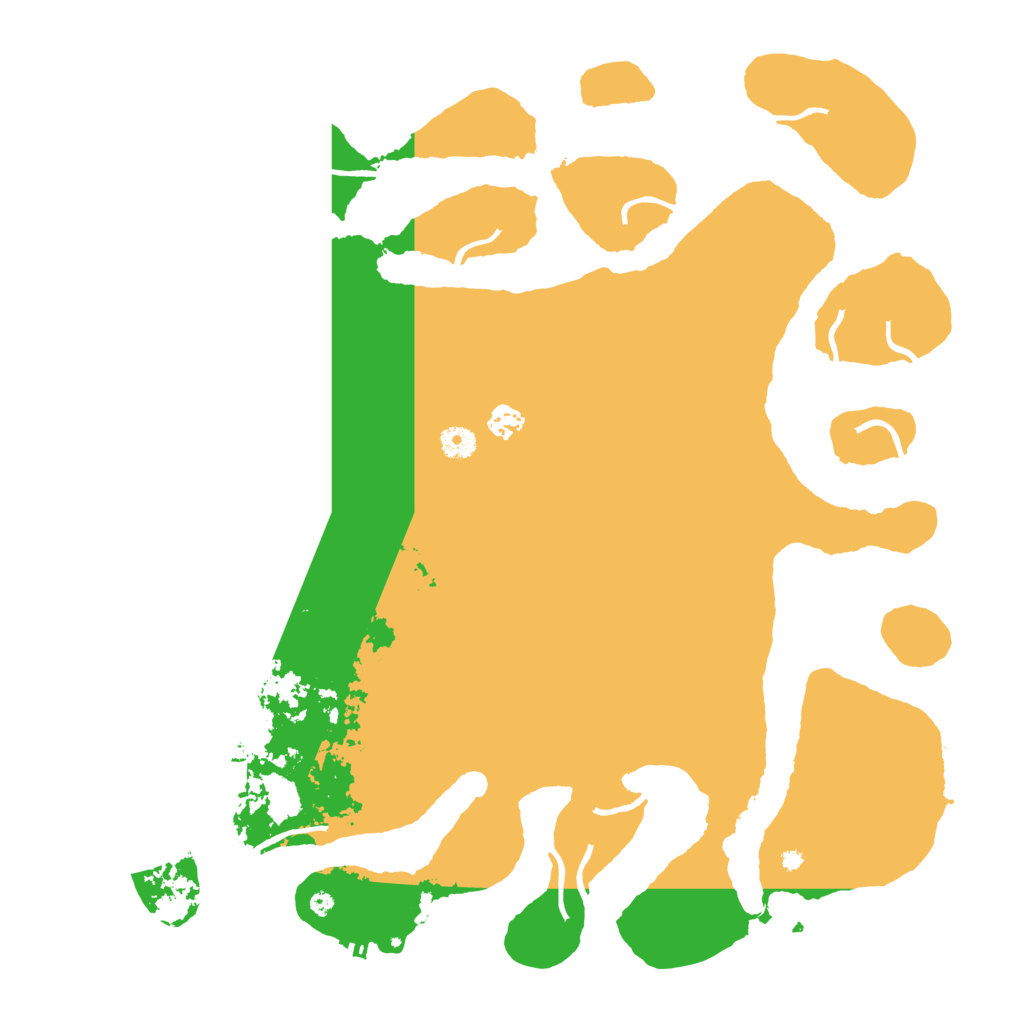 Biome Rust Map: Procedural Map, Size: 4500, Seed: 1836116241