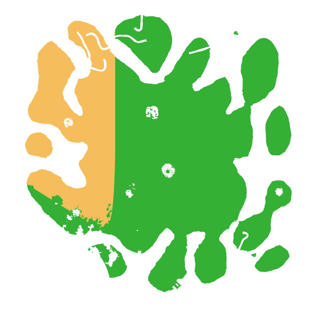 Biome Rust Map: Procedural Map, Size: 3500, Seed: 125979778