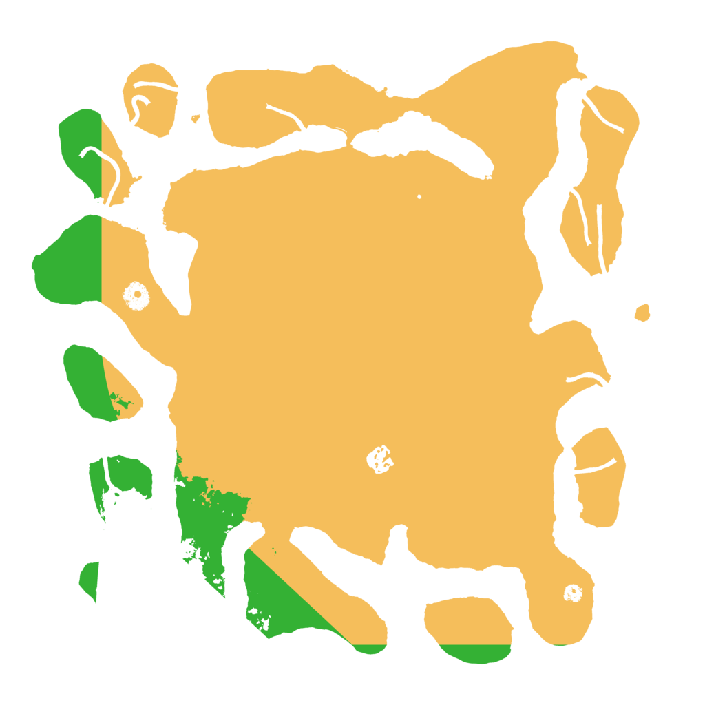 Biome Rust Map: Procedural Map, Size: 4000, Seed: 119877