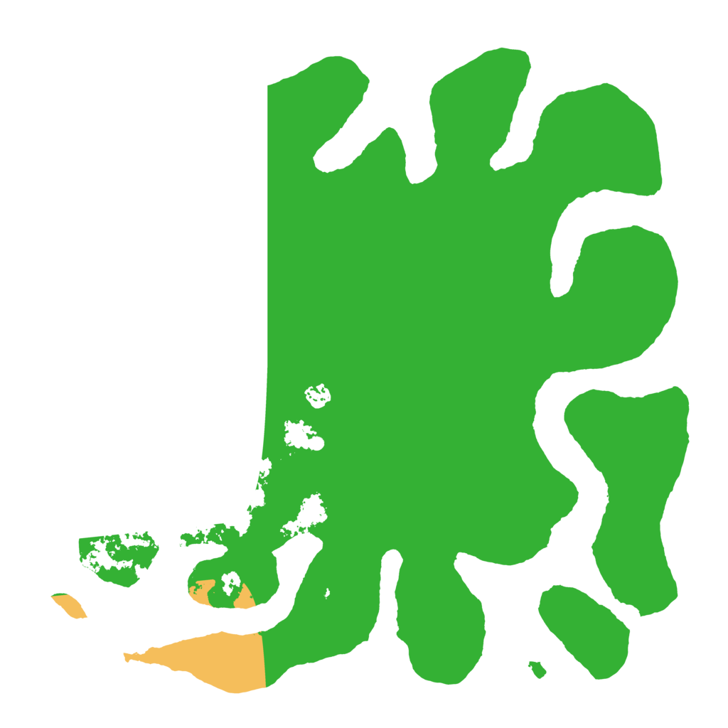 Biome Rust Map: Barren, Size: 4500, Seed: 22