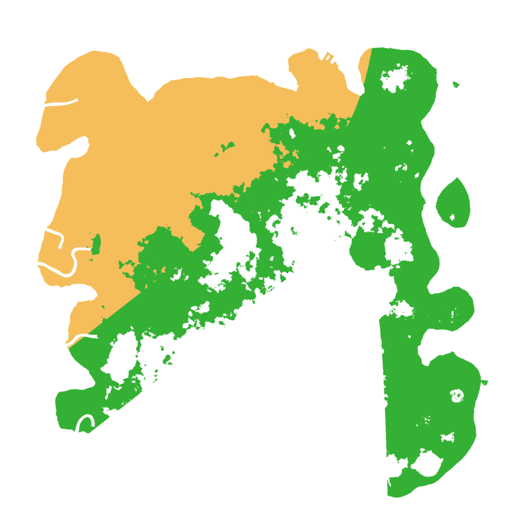 Biome Rust Map: Procedural Map, Size: 4000, Seed: 224965052