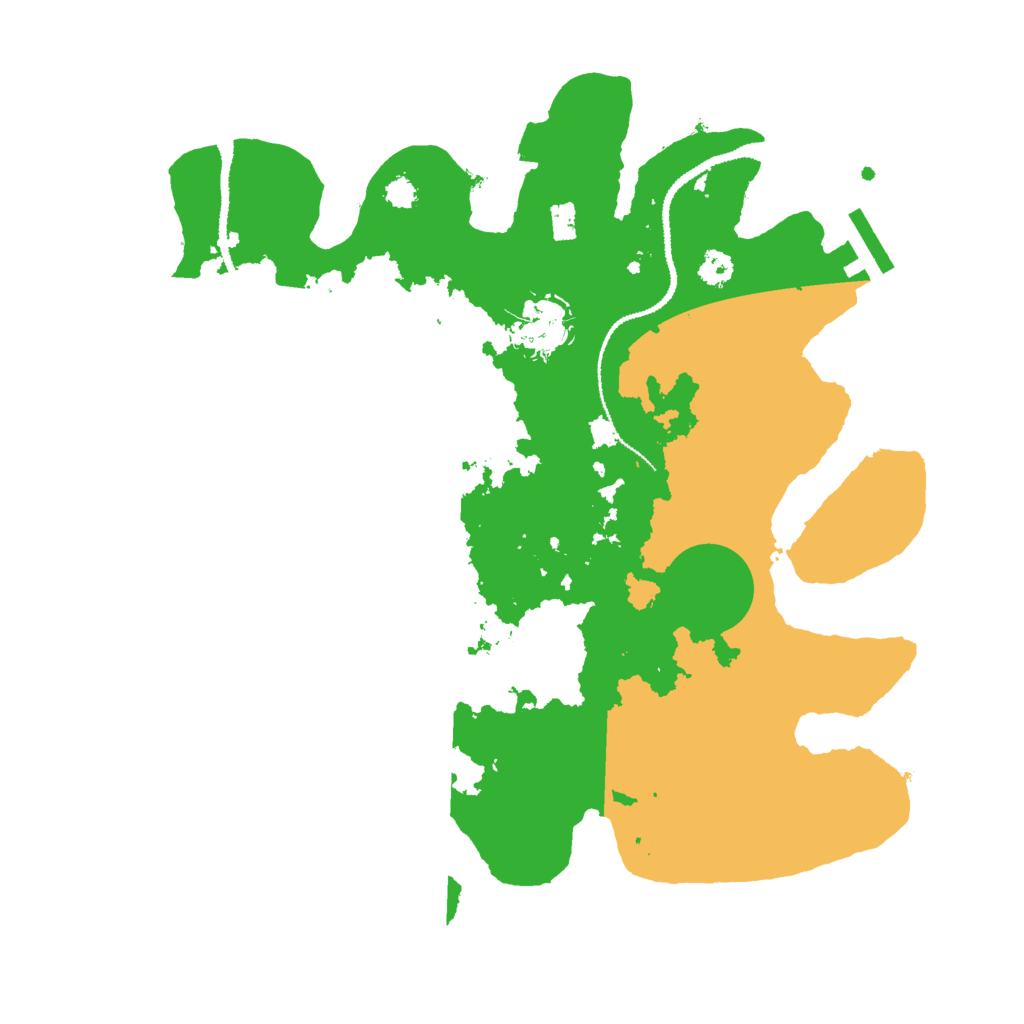 Biome Rust Map: Procedural Map, Size: 3000, Seed: 1699074397