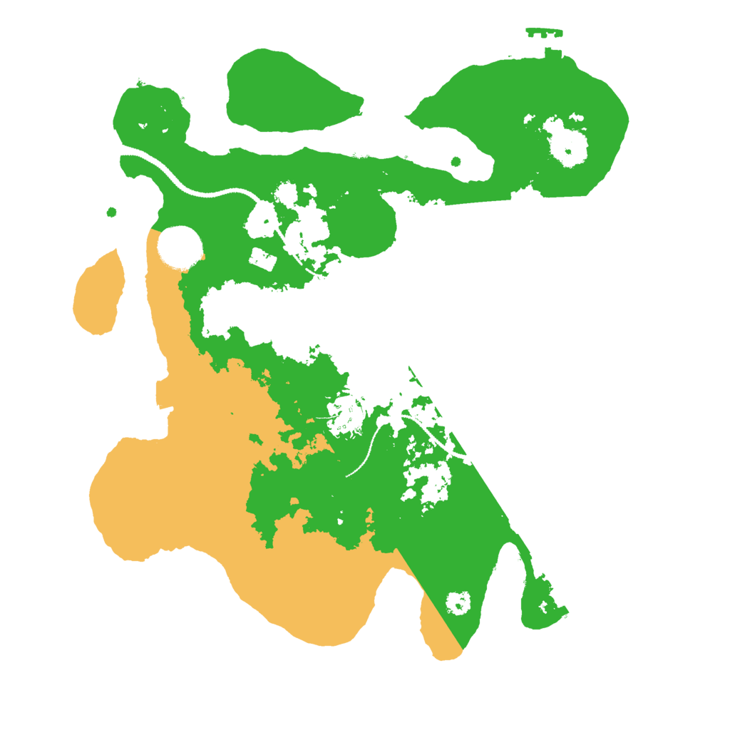 Biome Rust Map: Procedural Map, Size: 3000, Seed: 1456433967