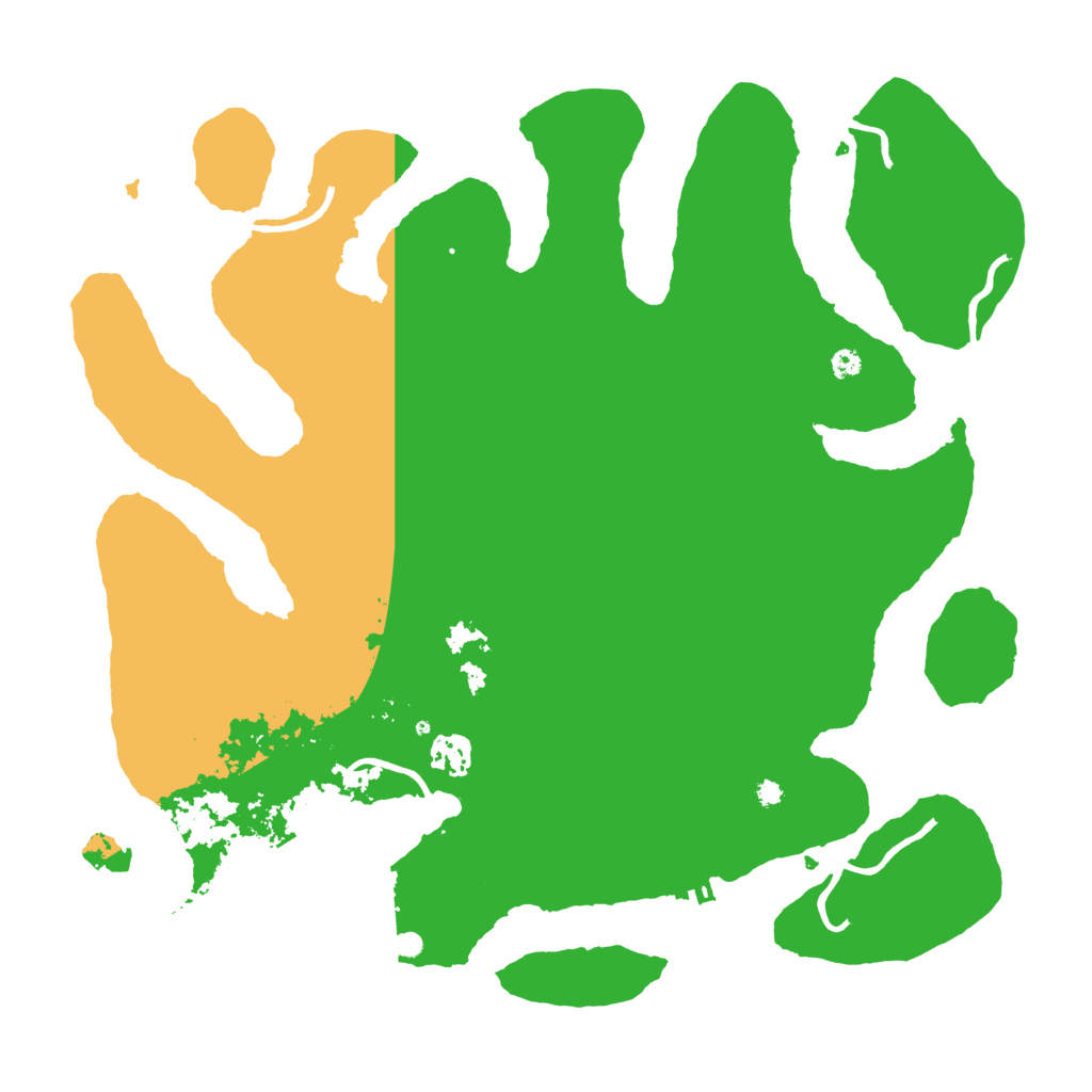 Biome Rust Map: Procedural Map, Size: 3784, Seed: 747229097