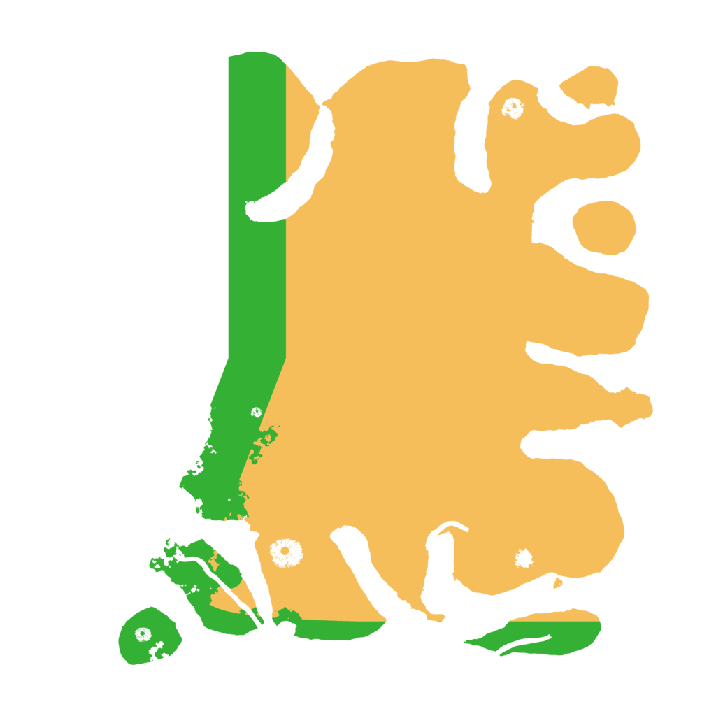 Biome Rust Map: Procedural Map, Size: 3500, Seed: 1818427503