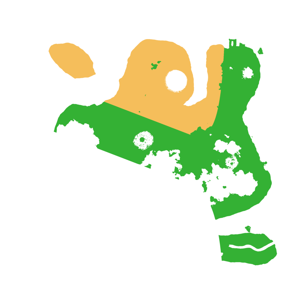 Biome Rust Map: Procedural Map, Size: 2500, Seed: 1953473693