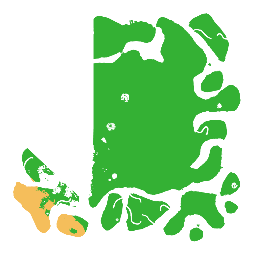 Biome Rust Map: Procedural Map, Size: 4500, Seed: 1050046161