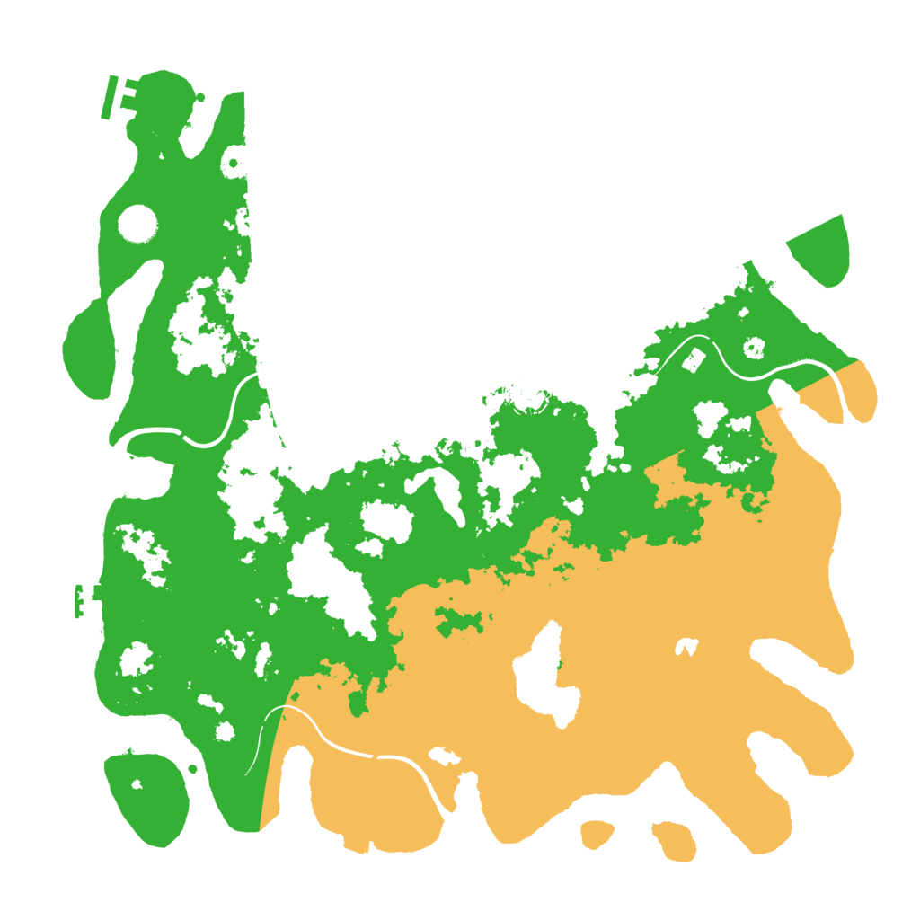 Biome Rust Map: Procedural Map, Size: 4200, Seed: 802092021