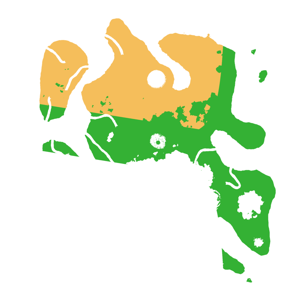 Biome Rust Map: Procedural Map, Size: 3000, Seed: 202930578