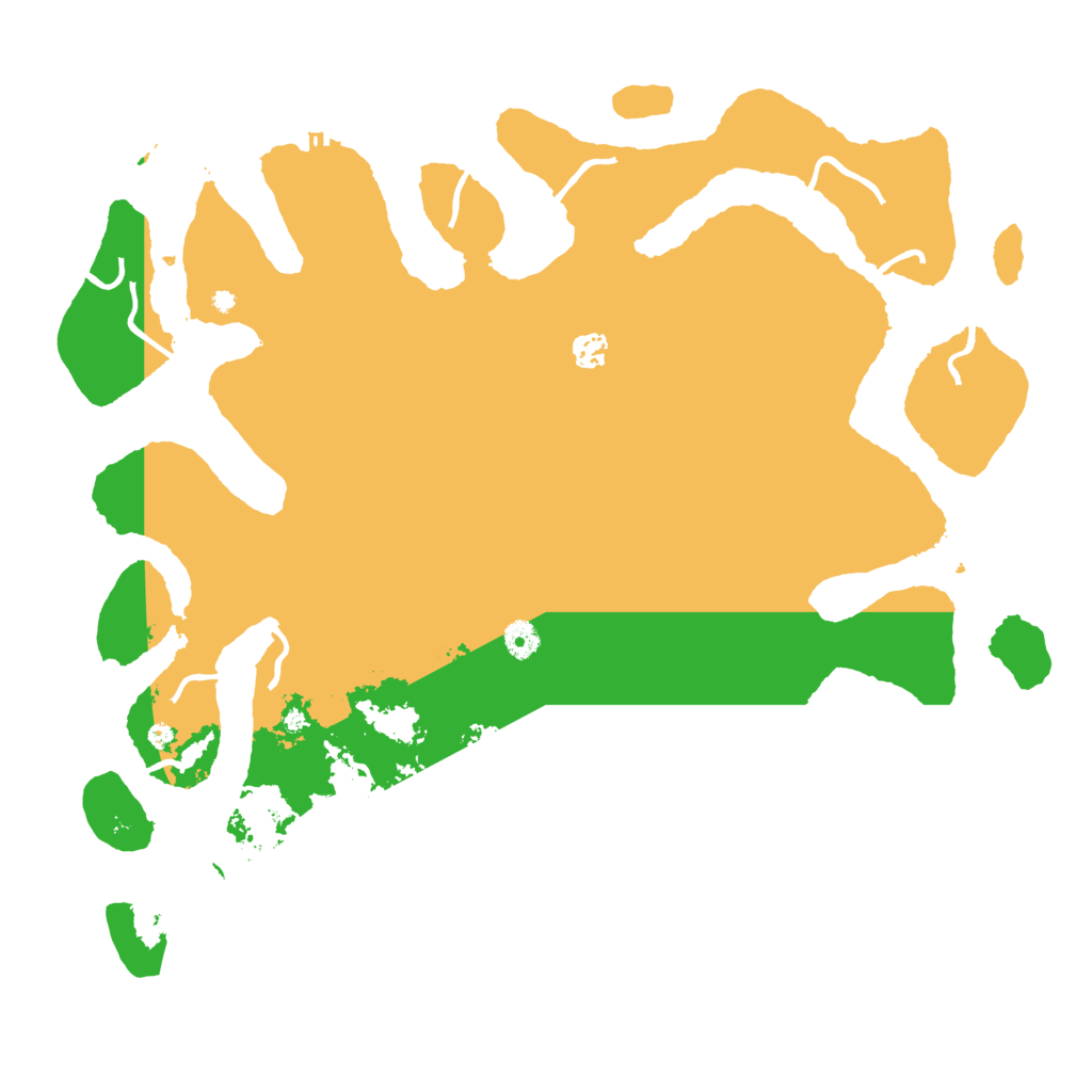 Biome Rust Map: Procedural Map, Size: 4500, Seed: 2092021