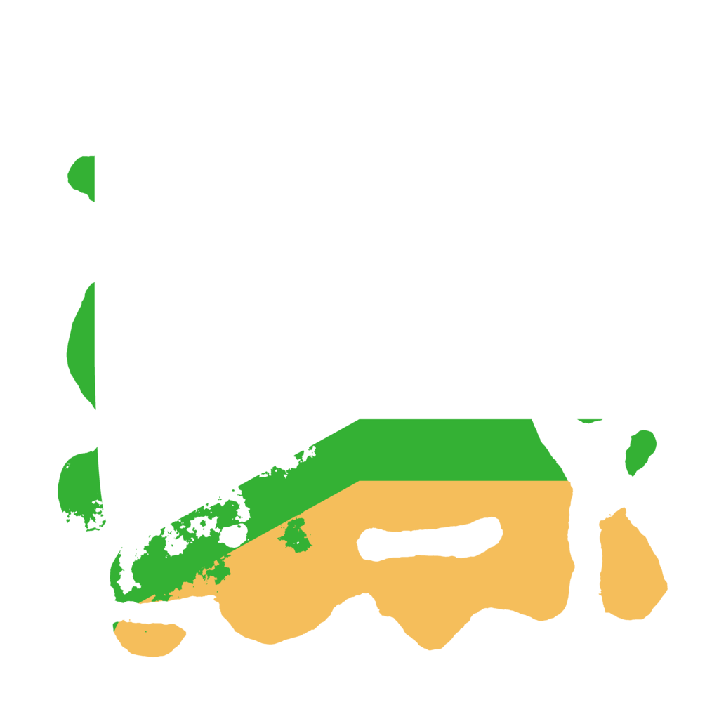 Biome Rust Map: Barren, Size: 3700, Seed: 1228462883