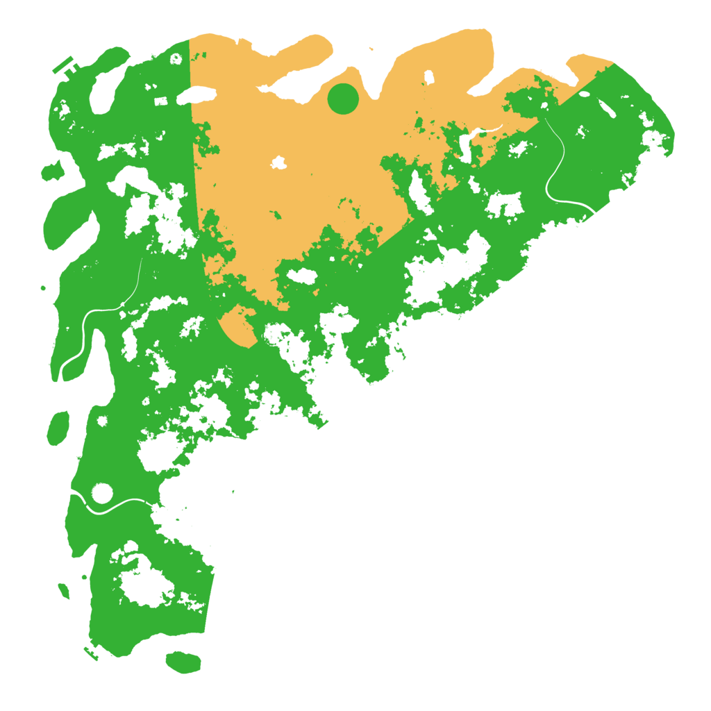 Biome Rust Map: Procedural Map, Size: 6000, Seed: 9405331