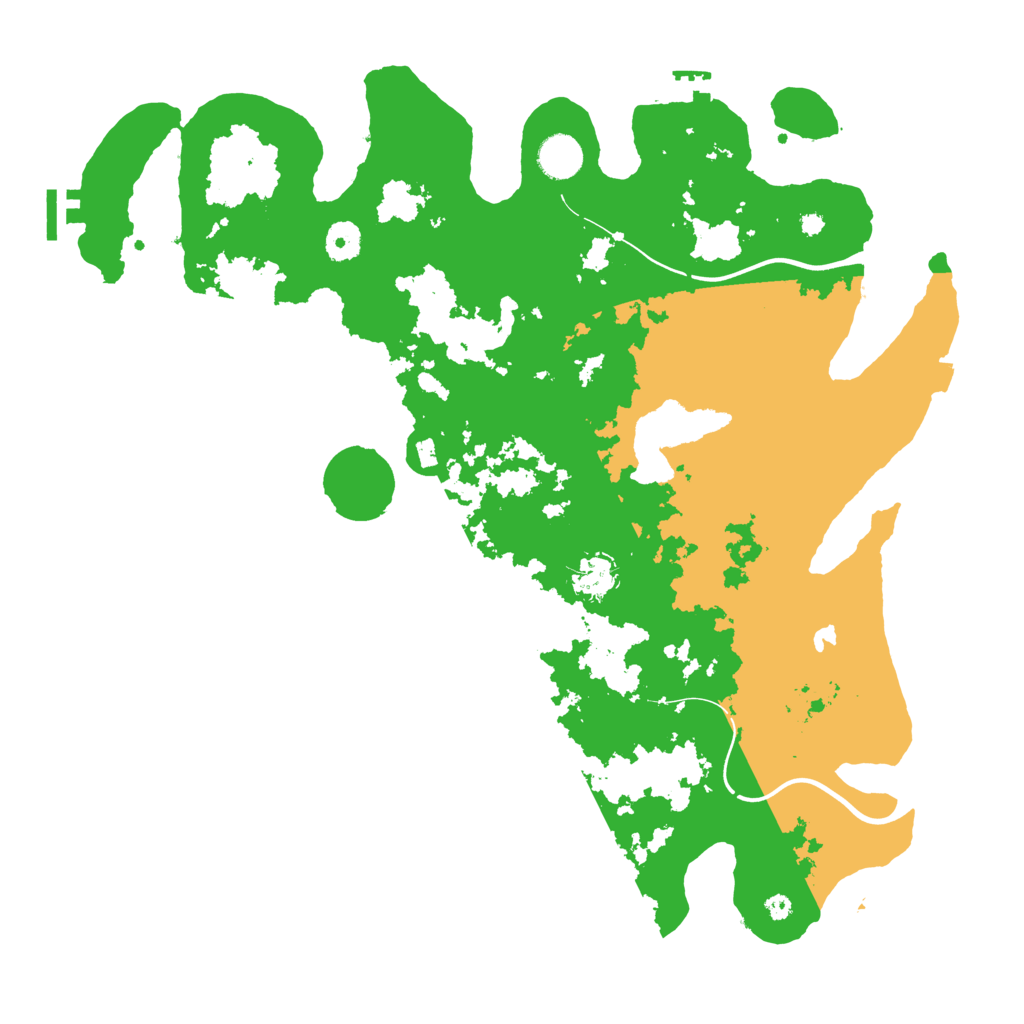 Biome Rust Map: Procedural Map, Size: 4050, Seed: 1760774268