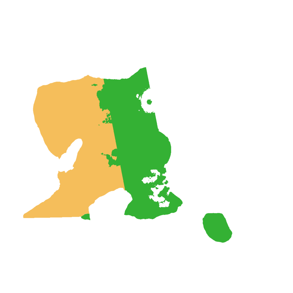 Biome Rust Map: Procedural Map, Size: 2000, Seed: 1504075862