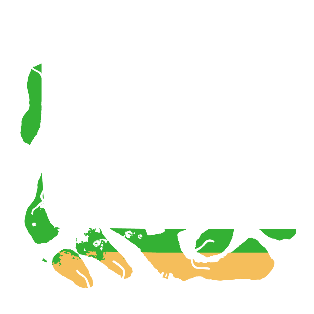 Biome Rust Map: Procedural Map, Size: 3500, Seed: 754218