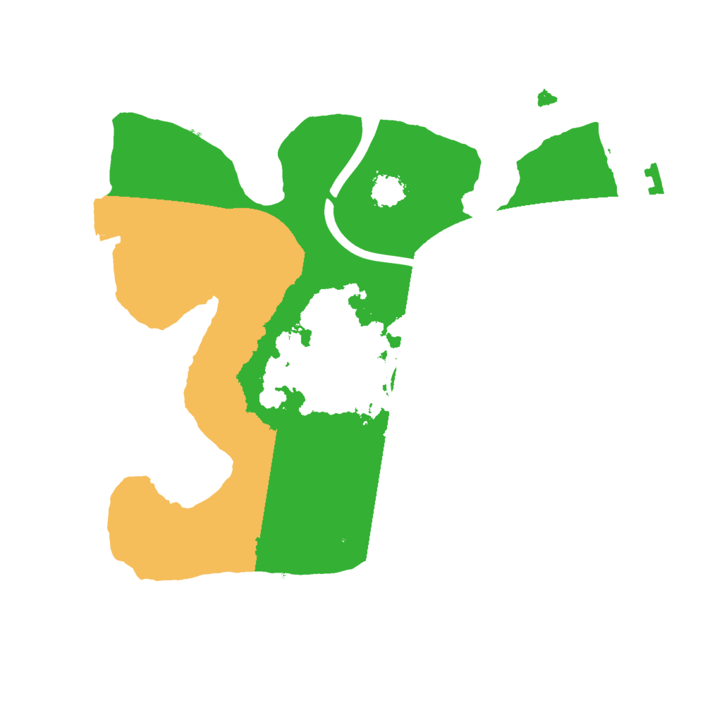 Biome Rust Map: Procedural Map, Size: 2000, Seed: 403594746