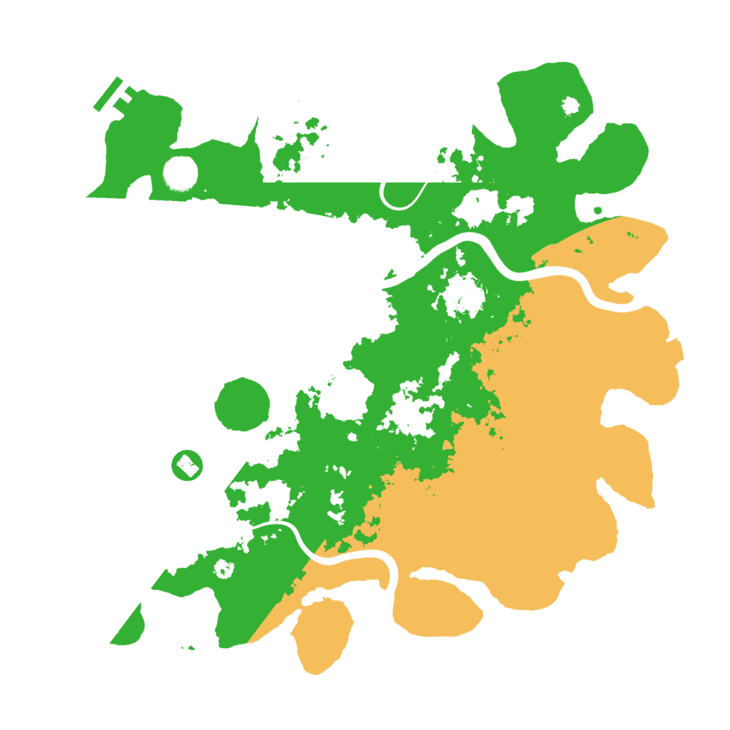 Biome Rust Map: Procedural Map, Size: 3750, Seed: 2116086572