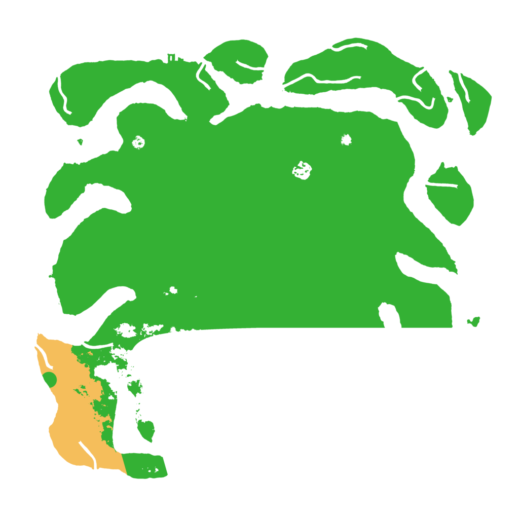 Biome Rust Map: Procedural Map, Size: 4300, Seed: 1101787866