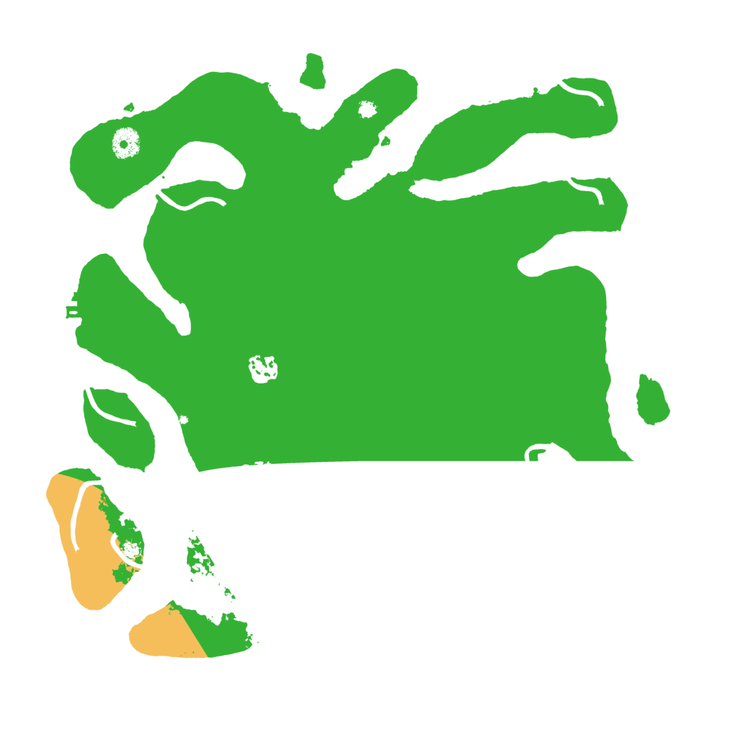 Biome Rust Map: Procedural Map, Size: 3700, Seed: 806111795