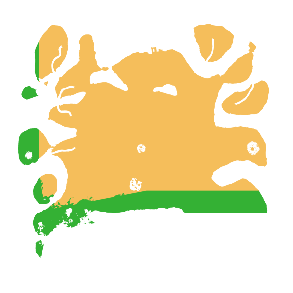 Biome Rust Map: Procedural Map, Size: 3500, Seed: 2036174381