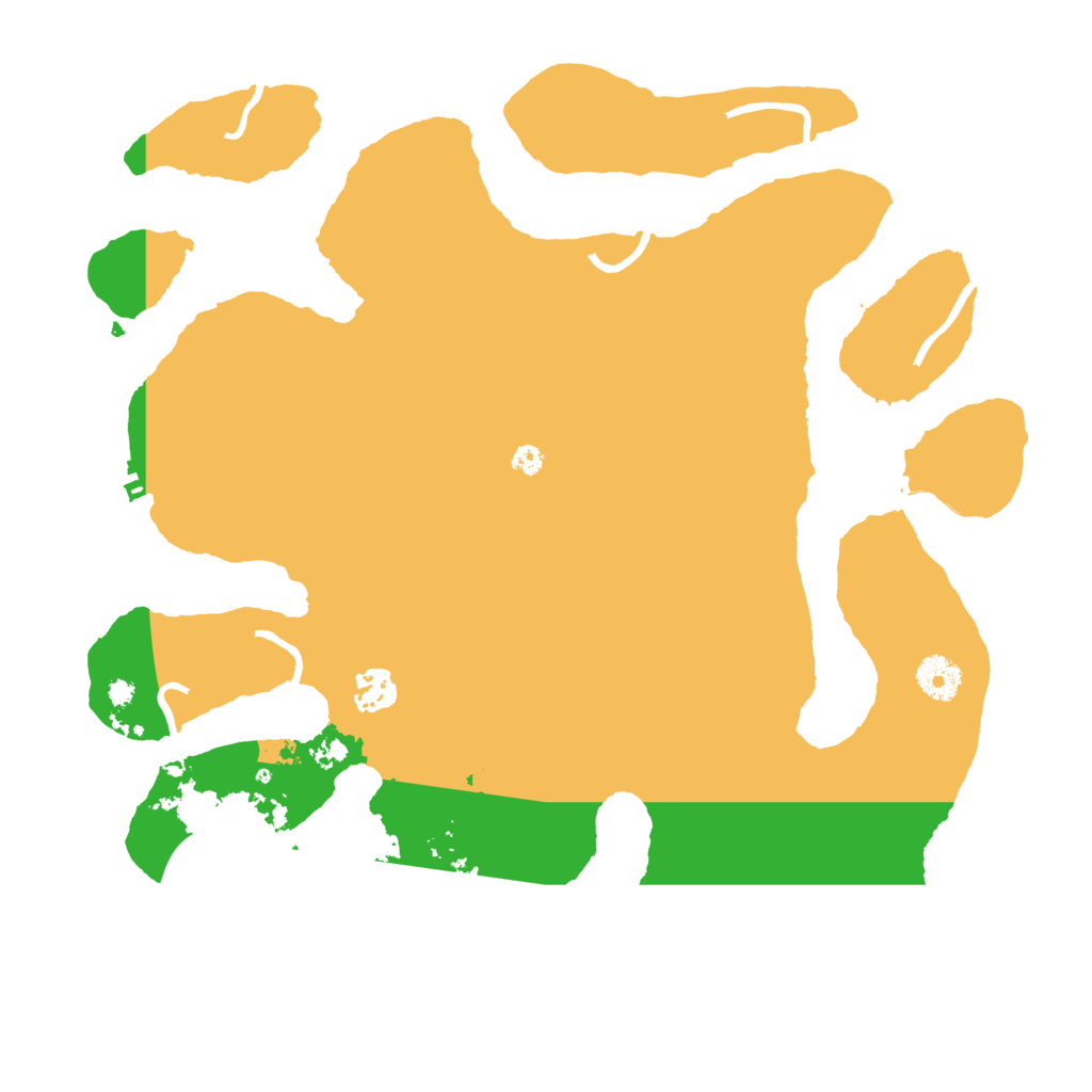 Biome Rust Map: Procedural Map, Size: 3700, Seed: 1146142439