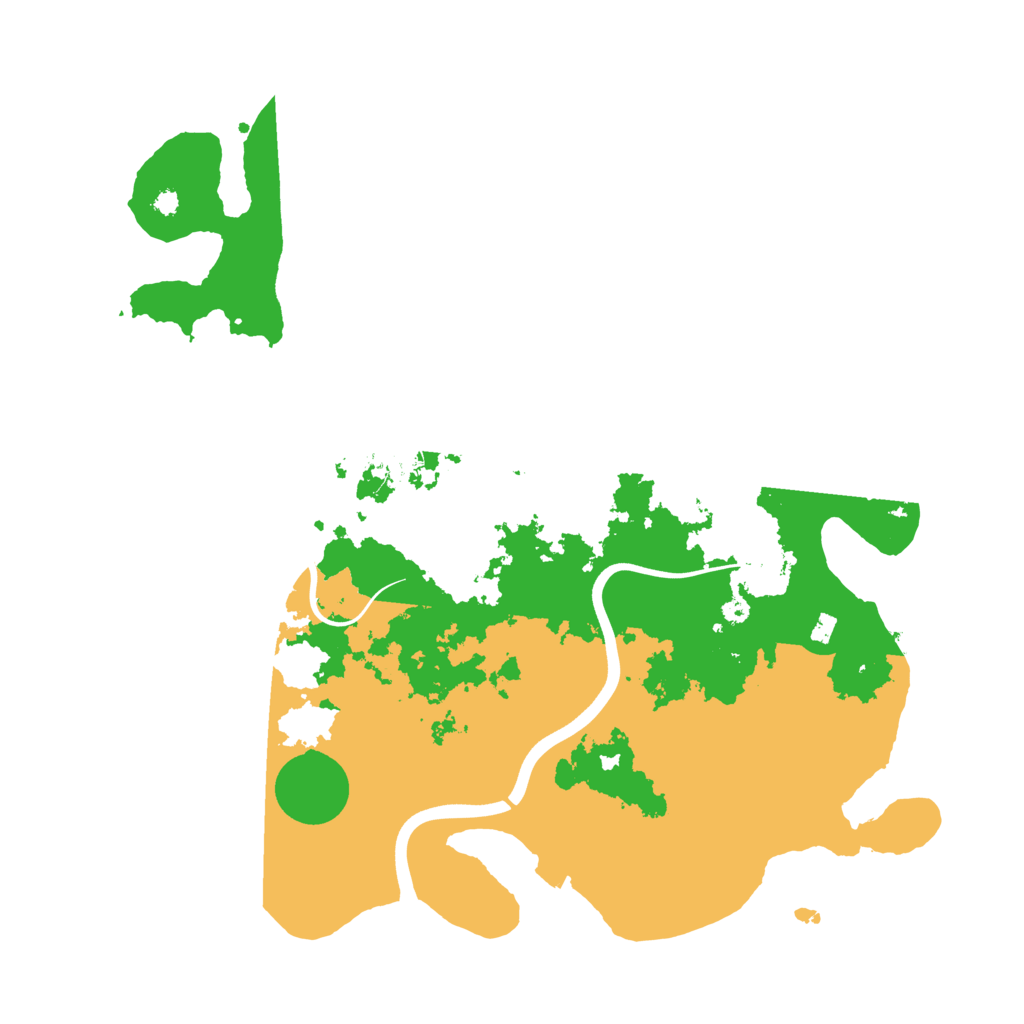 Biome Rust Map: Procedural Map, Size: 3800, Seed: 6492228