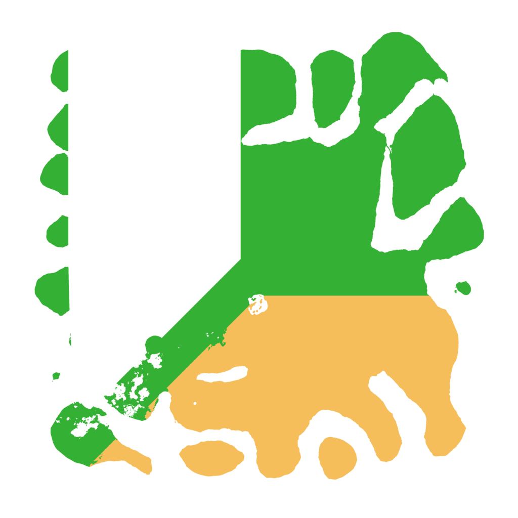 Biome Rust Map: Barren, Size: 3800, Seed: 261557774